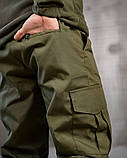 Тактичний костюм FENIX олива флісовка та штани ріп-стоп ПП7945 ТМ, фото 7
