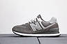 Чоловічі кросівки New balance 574 Gray Encap Nb взуття Нью Беланс світло сірі замш текстиль весна літо, фото 4
