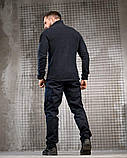 Польовий костюм FENIX синій ДСНС флісовка та штани ріп-стоп ПП7946 ТМ, фото 3