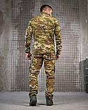 Польовий костюм FENIX мультикам з фліскою та штанами рип-стоп ПП7947 ТМ, фото 3