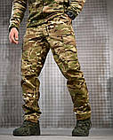 Польовий костюм FENIX мультикам з фліскою та штанами рип-стоп ПП7947 ТМ, фото 5