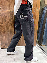Чоловічі широкі джинси Baggy Big Boy Stussy темно-сірі джинси Баггі Туреччина