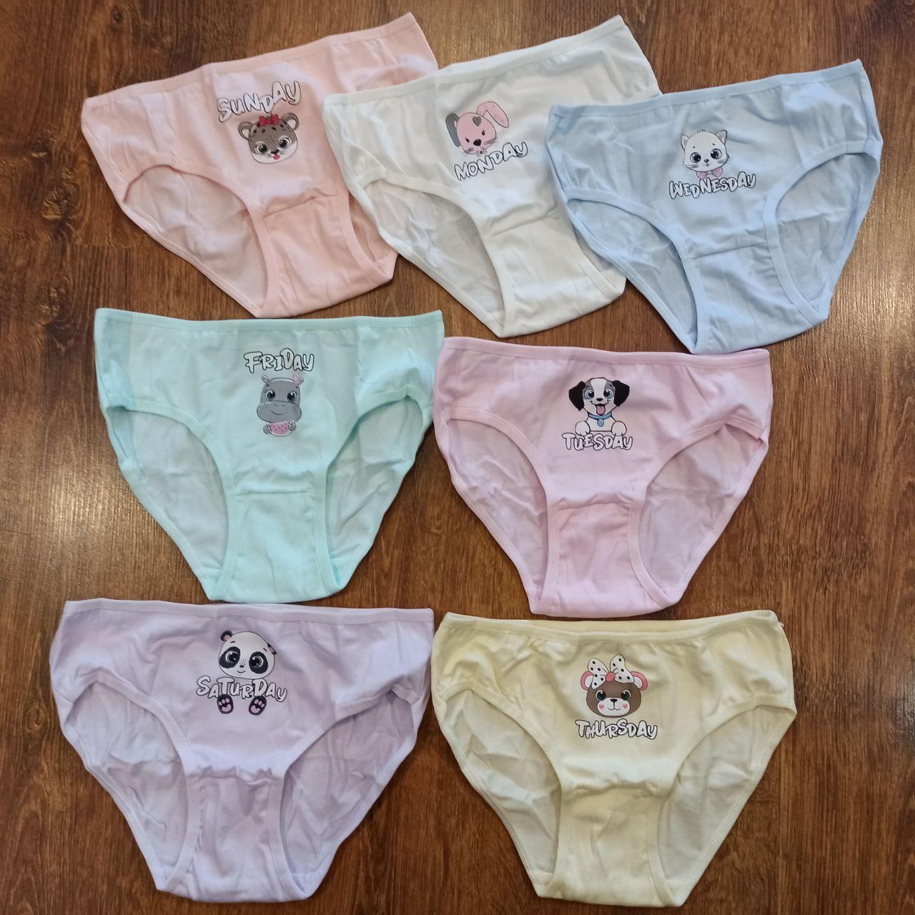 Підліткові трусики 'Donella Тижневки" Туреччина Art: 415060 / 7 штук, фото 1