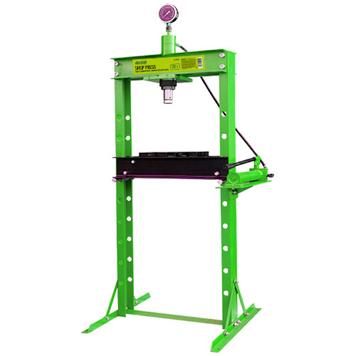 Прес гідравлічний 20 тонн із горизонтальним насосом Alloid AL-2020C, фото 1