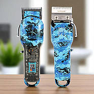 Машинка для стрижки волосся з 4 насадками та LED дисплеєм VGR V-685, фото 4