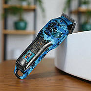 Машинка для стрижки волосся з 4 насадками та LED дисплеєм VGR V-685, фото 7