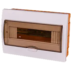 Enext e.plbox.stand.w.12k Корпус пластиковий 12-модульний вбудований