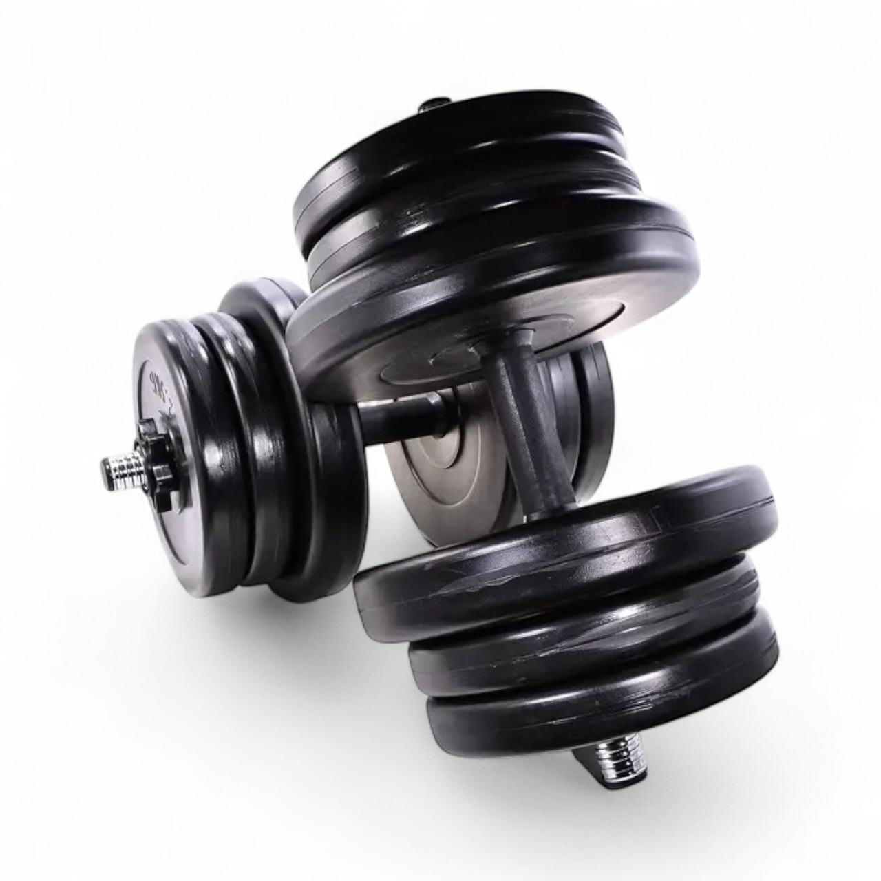 Гантелі 2 шт по 21 кг розбірні (композитні, набірні)