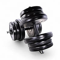 Гантелі 2 шт по 21 кг розбірні (композитні, набірні)