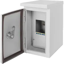 E.NEXT e.mbox.stand.n.04.z Шафа металева, під 4мод., герметична IP54, навісна, з замком