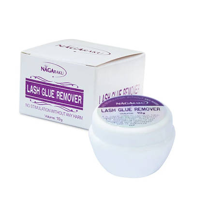 Кремовий ремувер для зняття вій Nagaraku 10 г, фото 1