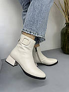 Черевики жіночі демісезонні MyClassic LE1159-AT29-NP909B світлі, фото 2
