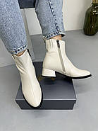 Черевики жіночі демісезонні MyClassic LE1159-AT29-NP909B світлі, фото 3
