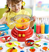 Набор для создания фигурок из цветного геля, интерактивные игровые наборы с формами и аквагелем AKR