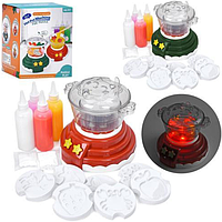 Комплекты наборов для творчества с разноцветным аквагелем и фигрками, набор игровой большой AKR