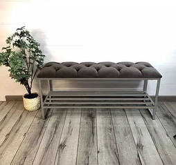 Банкетка в передпокій, лавка для взуття, взуття