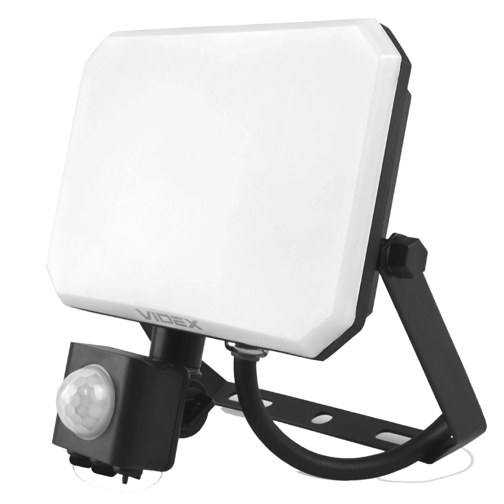VIDEX F3 30W 5000K 220V LED прожектор  з датчиком руху, фото 1