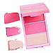 Палетка рум'яна і хайлайтер для обличчя, губ, повік Pear Nova Cheek Palette Pink 12 г, фото 2