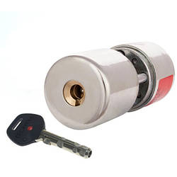 Циліндр дверний Gerda Rim 6000 S нікель сатин 4 ключа