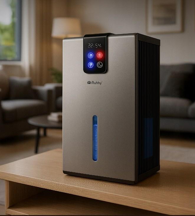 Осушувач повітря RUHHY 90Вт, вологопоглинач 2,2 л 26496, фото 1