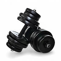 Гантелі 2 шт по 16 кг розбірні (композитні, набірні)