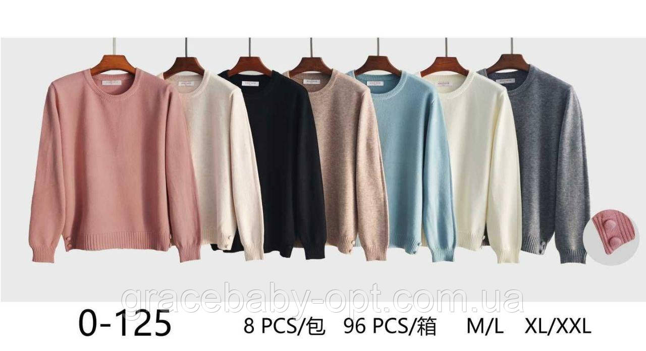 Кофта жіноча оптом, M/L-XL/2XL рр., № Si-0-125, фото 1