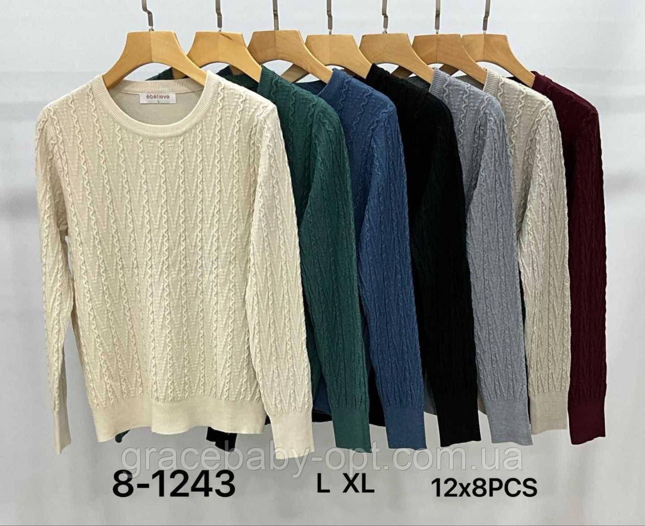 Кофта жіноча оптом, L-XL рр., № Si-8-1243, фото 1