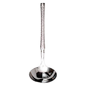 Ополоник сервірувальний 24 (см) половник з нержавіючої сталі з ручкою для супу, бульйону HP-8-49