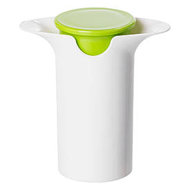 Овочерізка ручна 11×6×11 см кругла універсальна овочерізка механічна мультирізка для овочів і фруктів HP-8-72