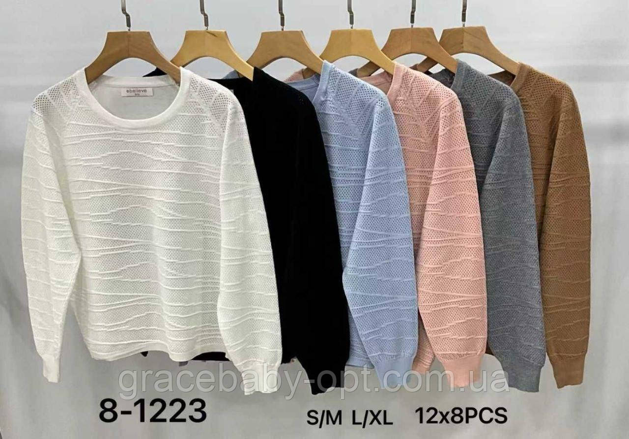 Кофта жіноча оптом, S/M-L/XL рр.,  № Si-8-1223, фото 1