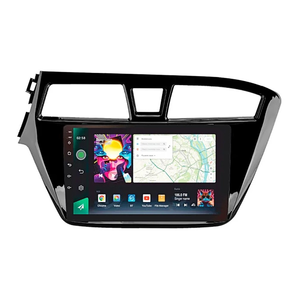 Штатна магнітола андроїд Hyundai-I20 2014-18, Автомагнітола 2 дин 2/32, штатний головний пристрій хендай, фото 1