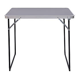 Стіл для пікніка розкладний 80×60×5.5 (см) Чорний Lugi JY-8060B
