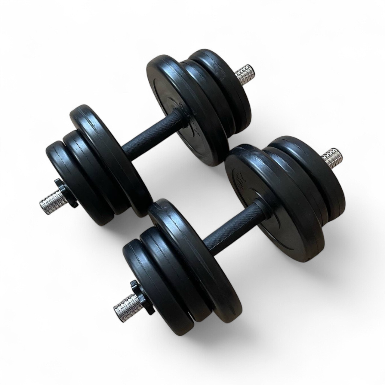 Гантелі 2 шт по 11 кг розбірні (композитні, набірні)