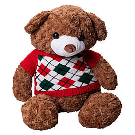 М'яка іграшка-подушка з пледом всередині Ведмідь 110×150 (см) 3 в 1 Коричневий Colorful Home 7146BRR