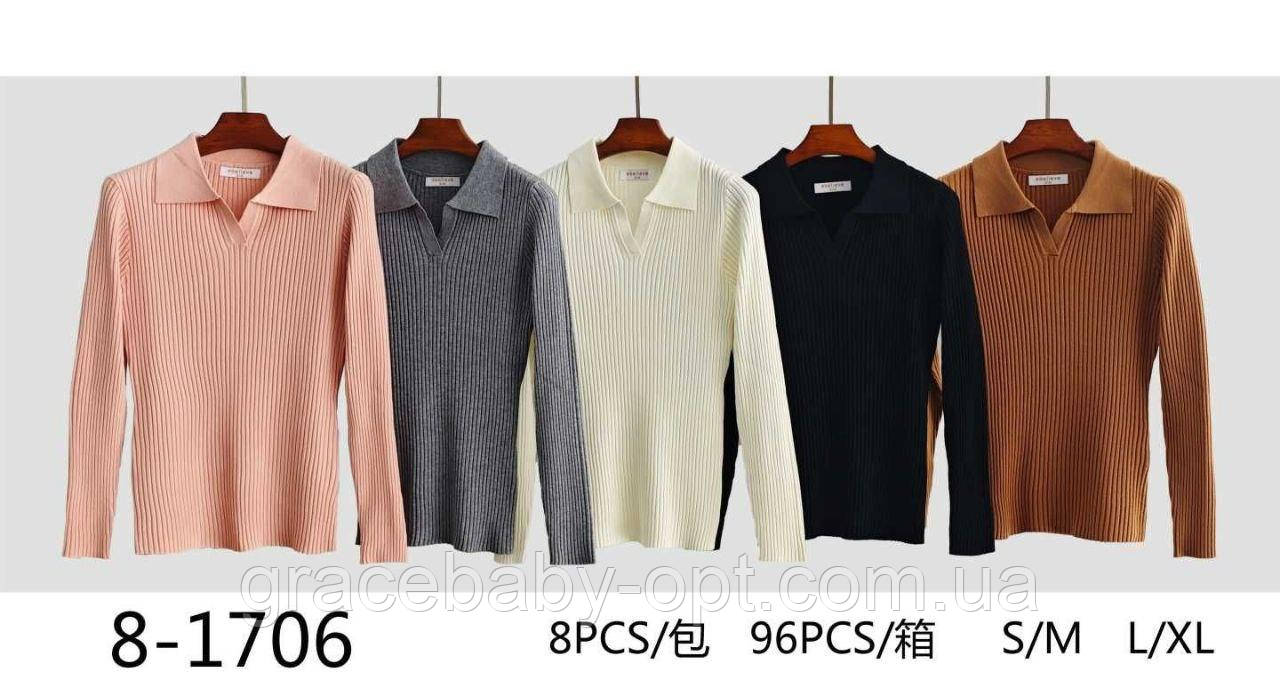 Кофта жіноча оптом, S/M-L/XL рр., № Si-8-1706, фото 1