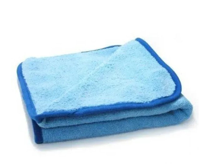Рушник супер плюшеве, мікрофібра, Super Plush Towels, 40*40см, синій, 1 шт, фото 1