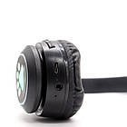 Бездротові навушники Котячі вушка VZV-23M чорні з підсвічуванням та мікрофоном для дітей та підлітків, фото 9