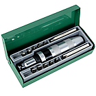 Викрутка ударно-поворотна Impact Screwdriver Set із 12 бітами міцний інструмент у кейсі для роботи, фото 2