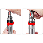 Викрутка ударно-поворотна Impact Screwdriver Set із 12 бітами міцний інструмент у кейсі для роботи, фото 6