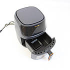 Електричний аерогриль QF-605 8 л 2400W з програмами приготування їжі та таймером для запікання, фото 7