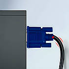 Кабель VGA-VGA 15 м, чорний, для підключення монітора та проектора з надійним екраном, фото 7