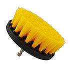 Набір щіток-насадок для шуруповерта 5шт універсальні аксесуари для чищення та полірування поверхонь, фото 4