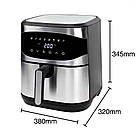 Мультипіч Hoffmans HM-788 12 л 2400 Вт електрична конвекційна з режимами приготування, фото 9