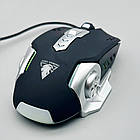 Ігрова миша JEDEL GM880 з підсвічуванням USB 3600 DPI для ПК та ноутбука, фото 4