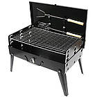 Складаний мангал CA-07 для барбекю з гратами в комплекті лопатка та вилка зручний для пікніка, фото 3