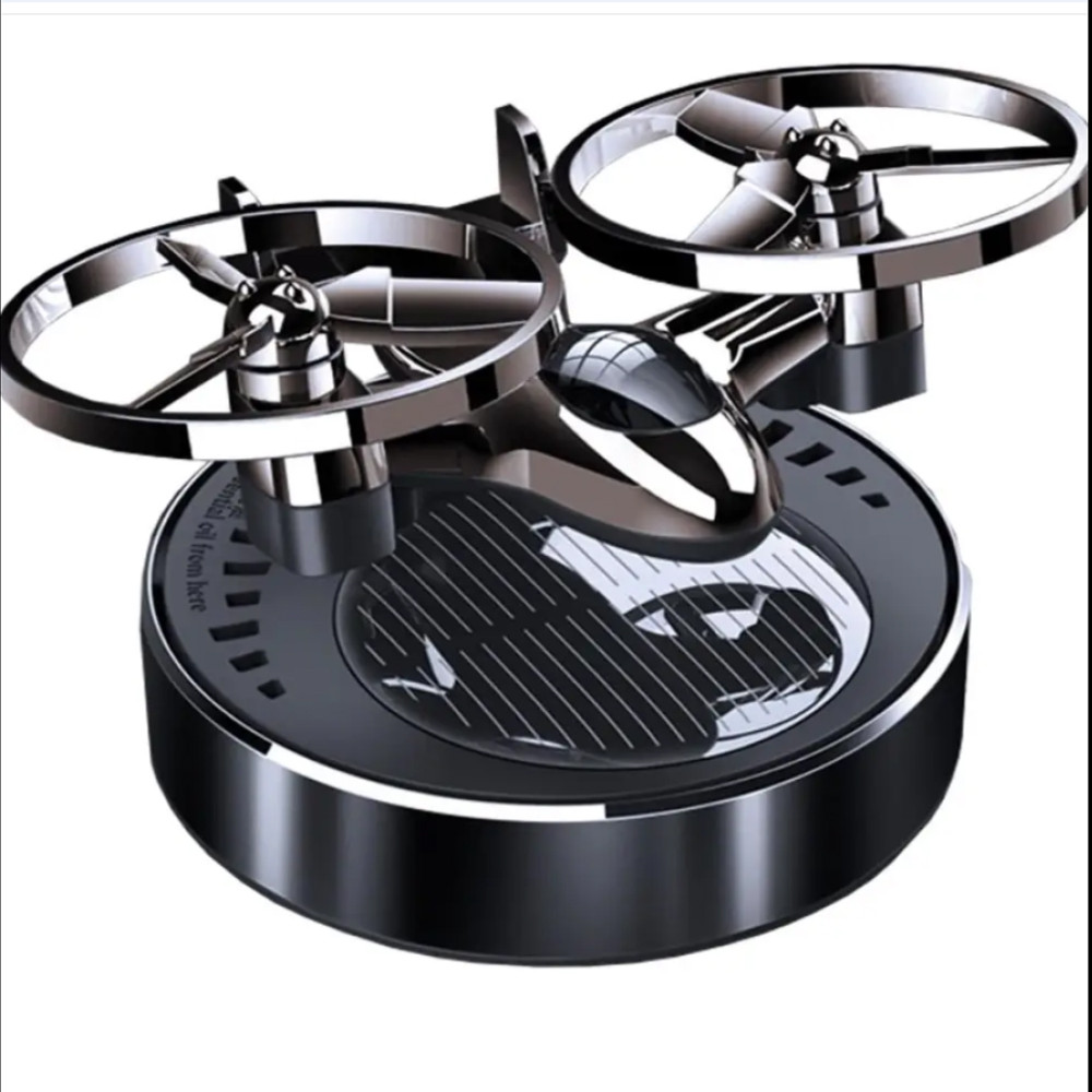 Автомобільний ароматизатор Авіатор AD-2531 на сонячній батареї стильний освіжувач повітря в салон, фото 1