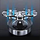 Автомобільний ароматизатор Авіатор AD-2531 на сонячній батареї стильний освіжувач повітря в салон, фото 3