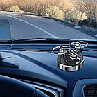 Автомобільний ароматизатор Авіатор AD-2531 на сонячній батареї стильний освіжувач повітря в салон, фото 5