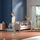 Вертикальний пилосос SK-3378 2000Вт з 4 насадками для прибирання підлоги, килимів та меблів будинку, фото 3