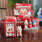 Брелок-іграшка Лабубу Coca-Cola 6,5×2,7 см SD168 рандомна фігурка для ключів та рюкзака, фото 6